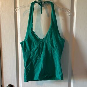 Teal Halter Top
